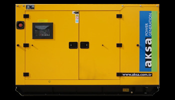 Генератор дизельний 3 фази (400/231В), 80.00 кВт., AKSA (APD 110 A)